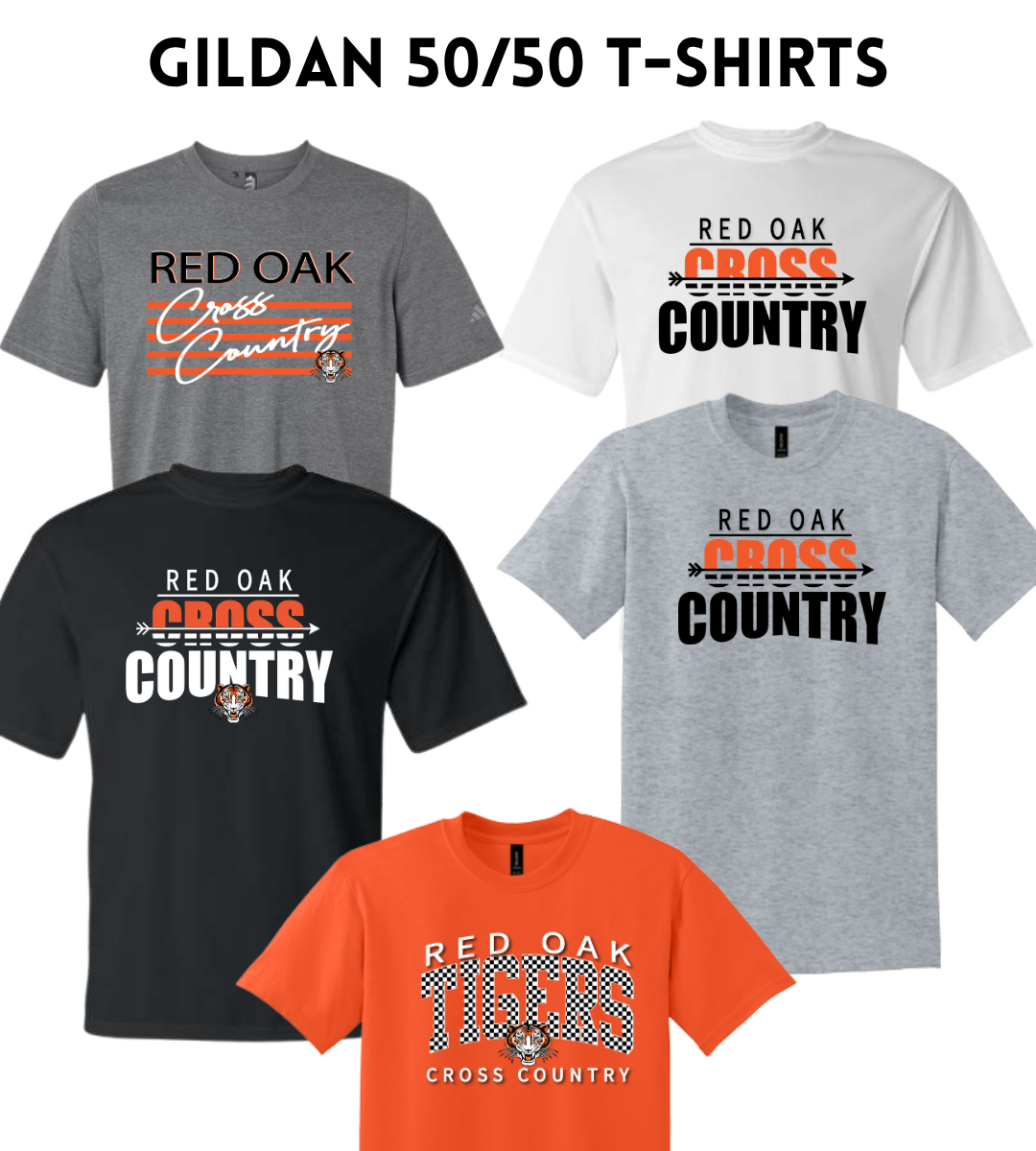 ROCC26 8000 Gildan 50/50 t-shirts