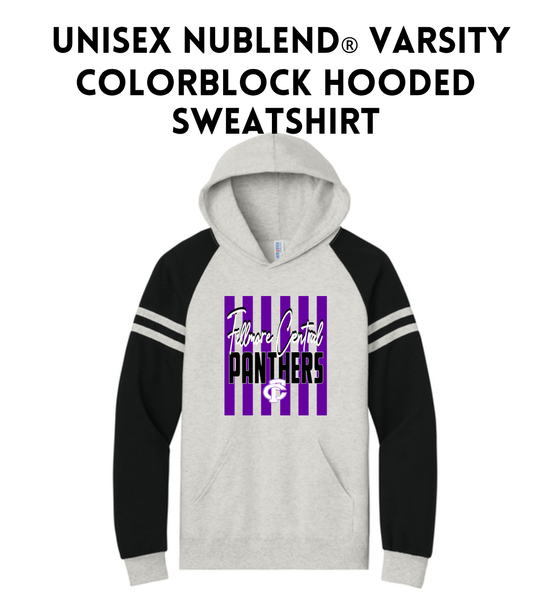 FCP Jerzees® Unisex NuBlend® Varsity Colorblock Hooded Sweatshirt