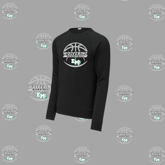 EMB Sport Tek Crewneck - Black