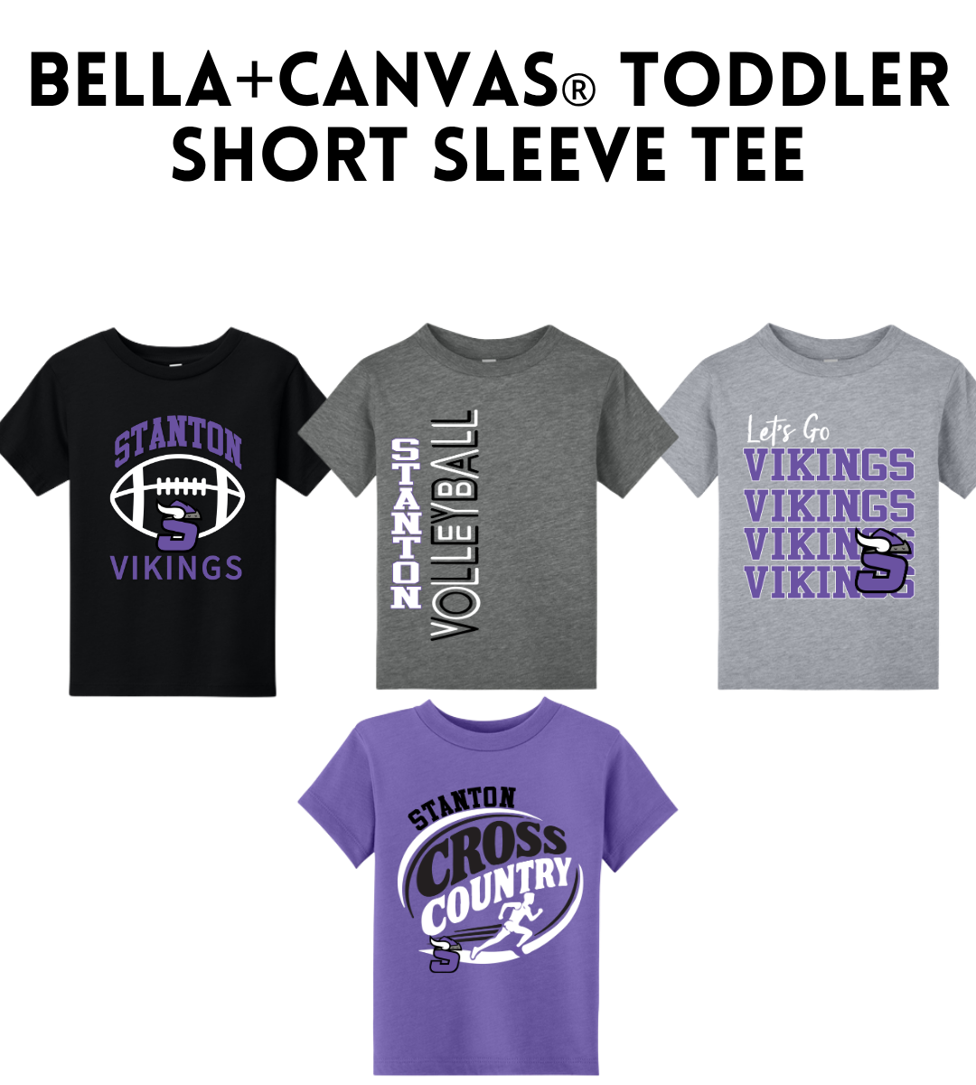SB26 BC3001T BELLA+CANVAS® Toddler Short Sleeve Tee