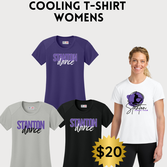 SD A4 Cooling Performance Tee - Moisture-wicking (Women's Sizes)