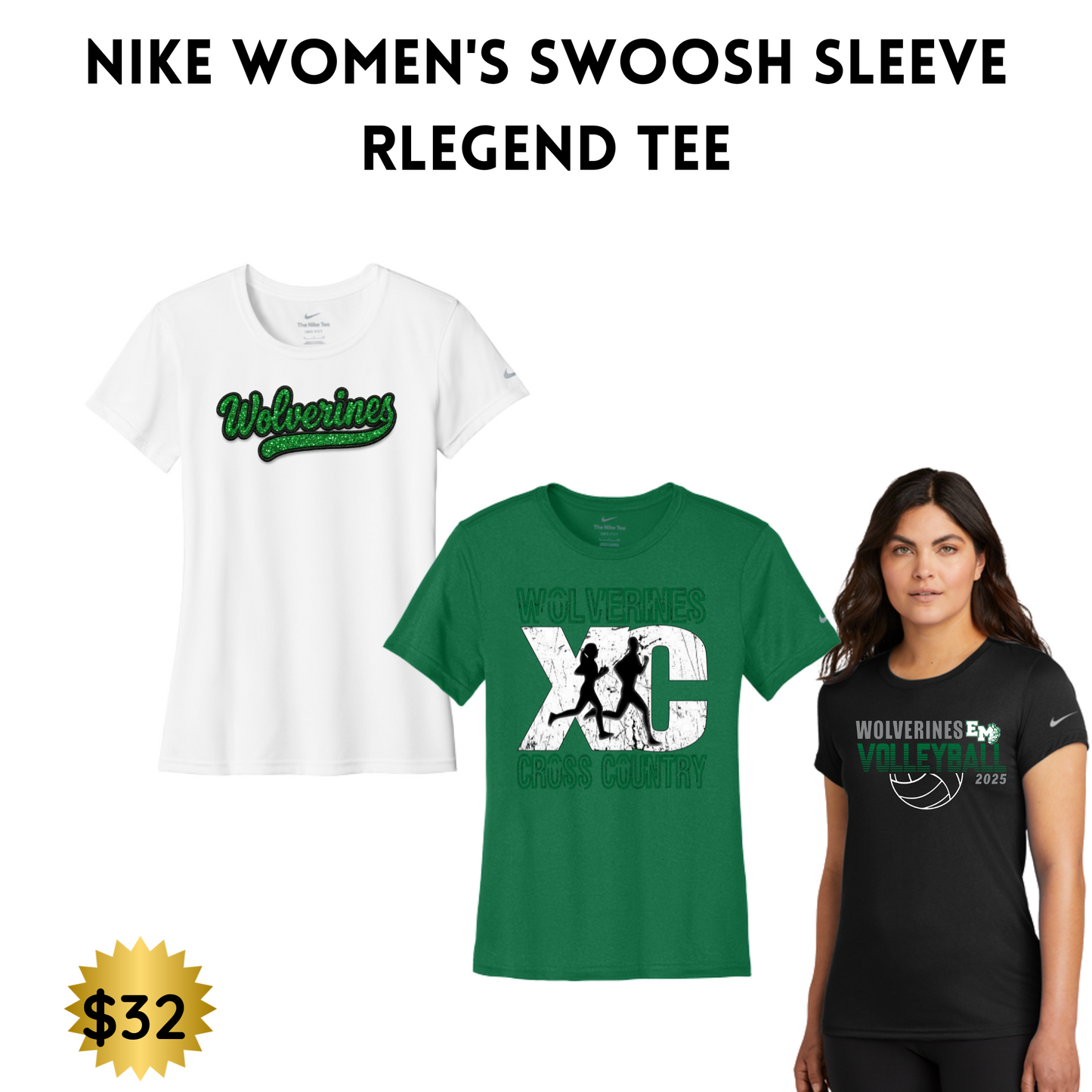 EMAYS25 Nike RLegend T-Shirt Ladies