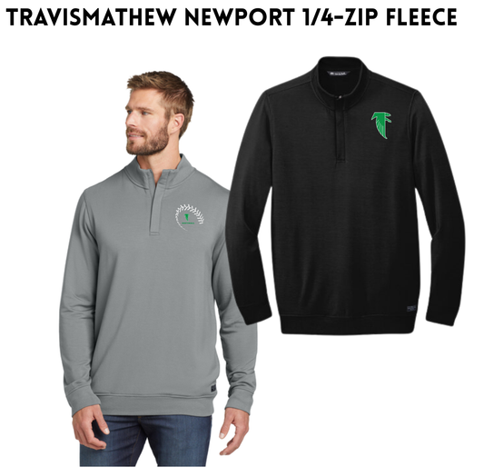 BOSB25 TravisMathew Newport 1/4 Zip Fleece