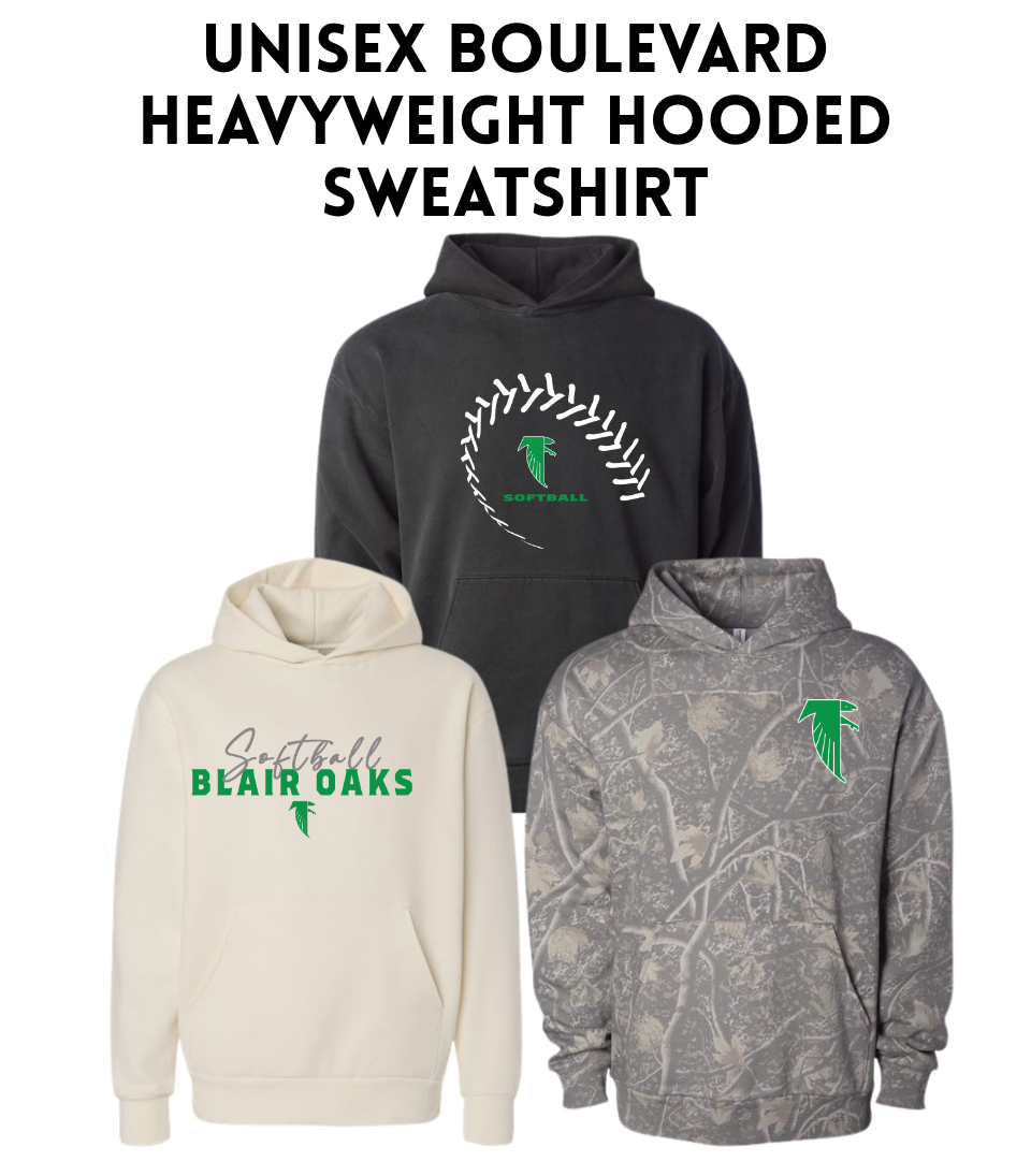 BOSB25 Unisex Boulevard Heavyweight Hooded Sweatshirt