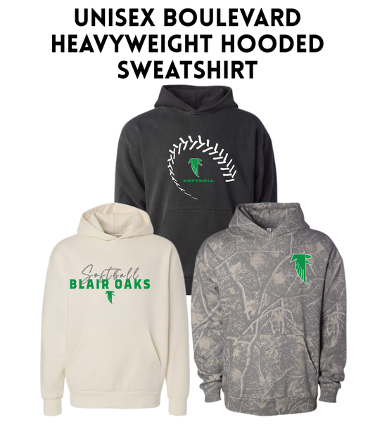 BOSB25 Unisex Boulevard Heavyweight Hooded Sweatshirt