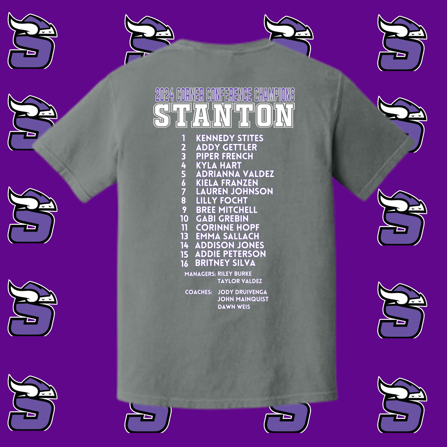 SCCC Volleyball Corner Conference Champions T-Shirt