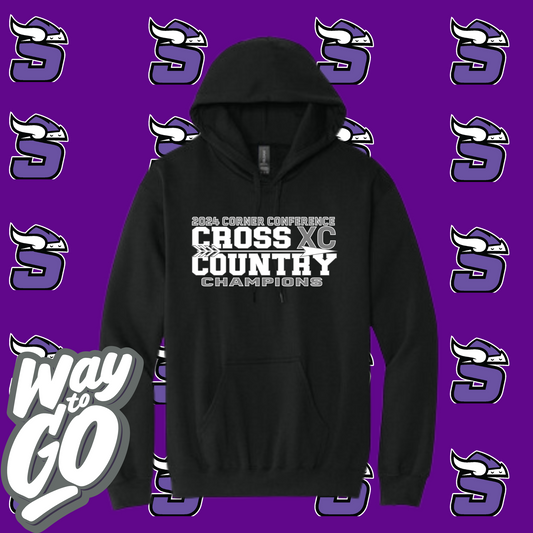 SCCC Stanton Cross Country Corner Conference Champions Softstyle Hoodie - YOUTH - ADULT