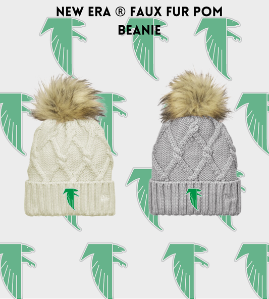 BOMSBB New Era ® Faux Fur Pom Beanie