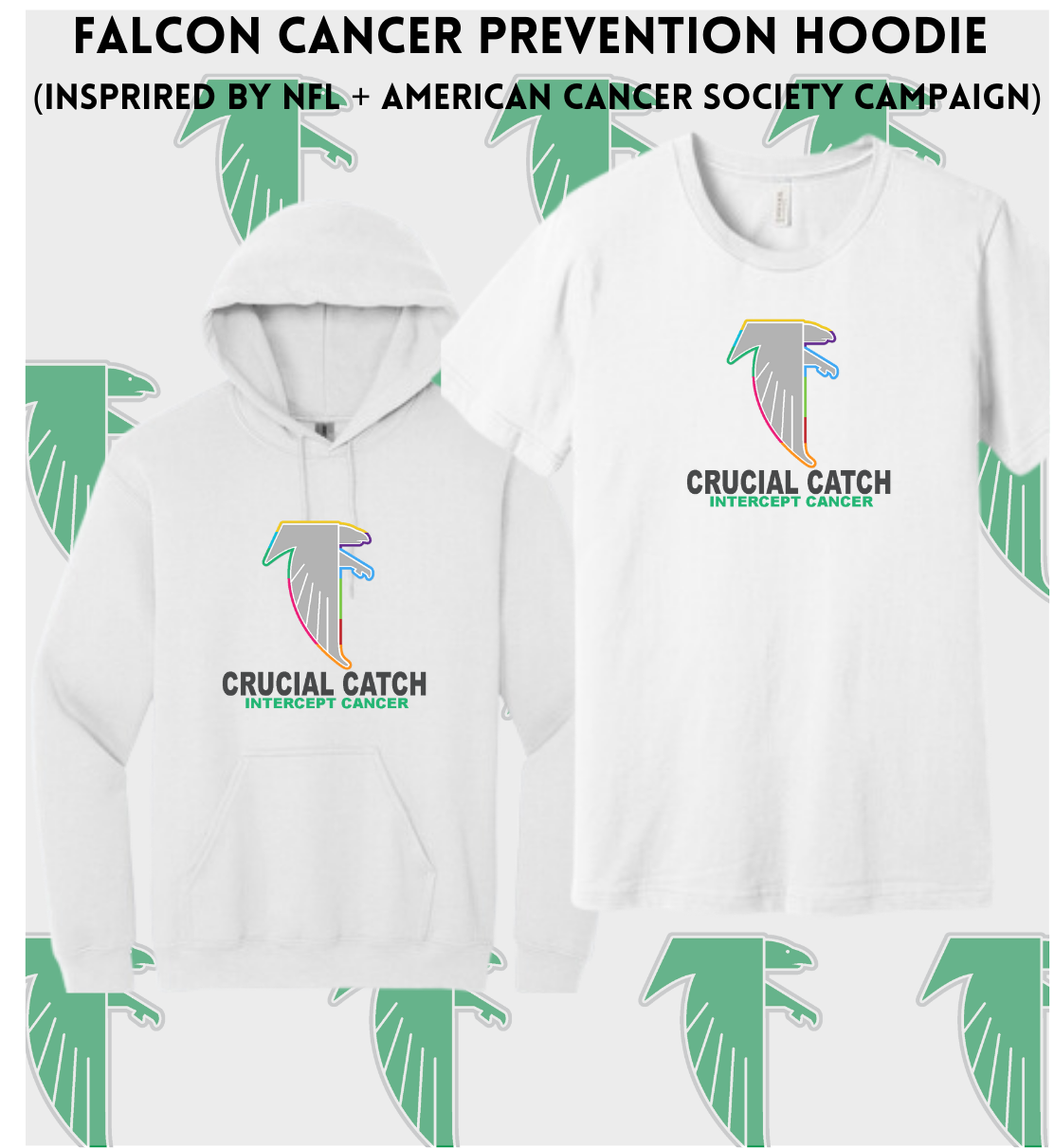 BOMSBB Falcon Cancer Prevention Hoodie