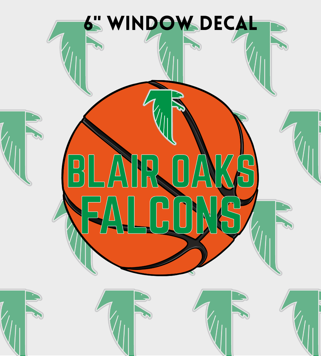 Falcon Window Decals