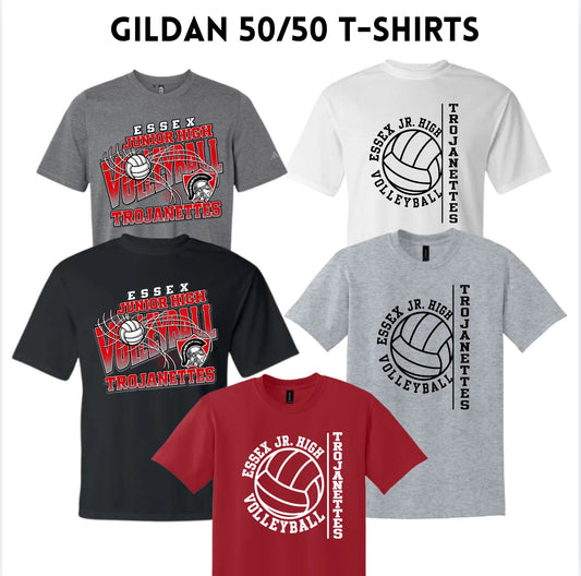 EJHVB 8000 Gildan 50/50 t-shirts