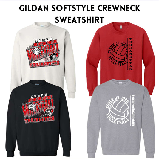 EJHVB Gildan Softstyle Crewneck Sweatshirt