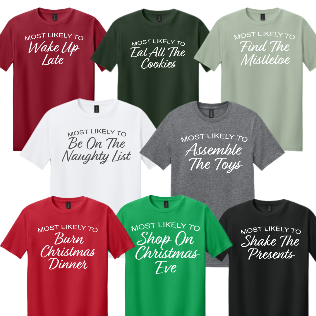 BFS Family Christmas T-Shirts