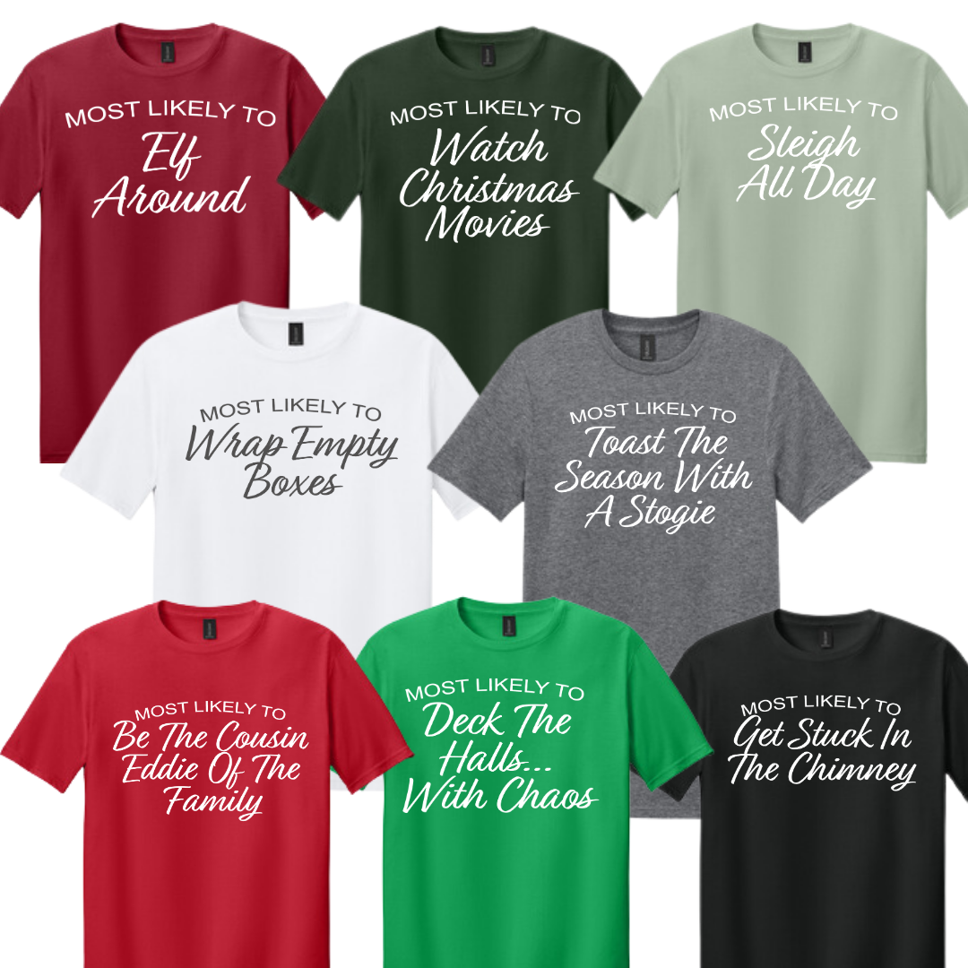 BFS Family Christmas T-Shirts