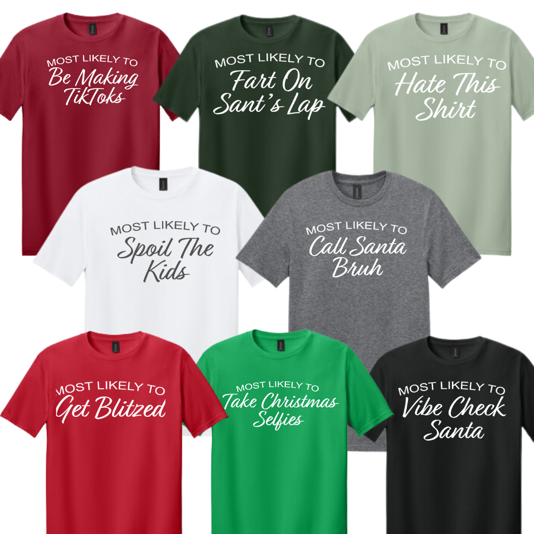 BFS Family Christmas T-Shirts