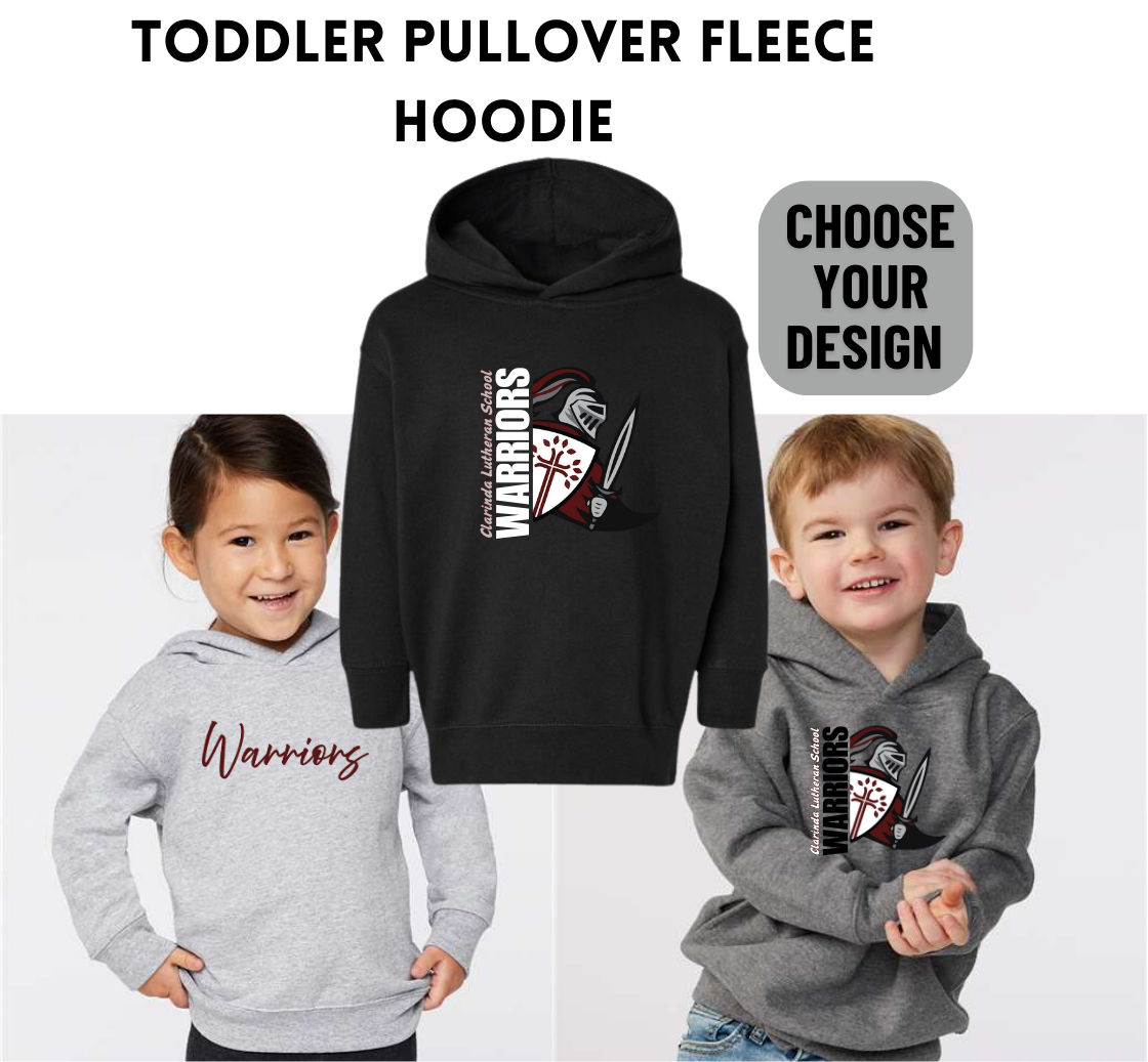 CLS25 Toddler Pullover Fleece Hoodie