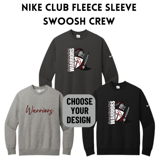 CLS25 Nike Club Fleece Sleeve Crewneck