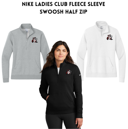CLS25 Nike Ladies Dri-FIT 1/2-Zip Cover-Up