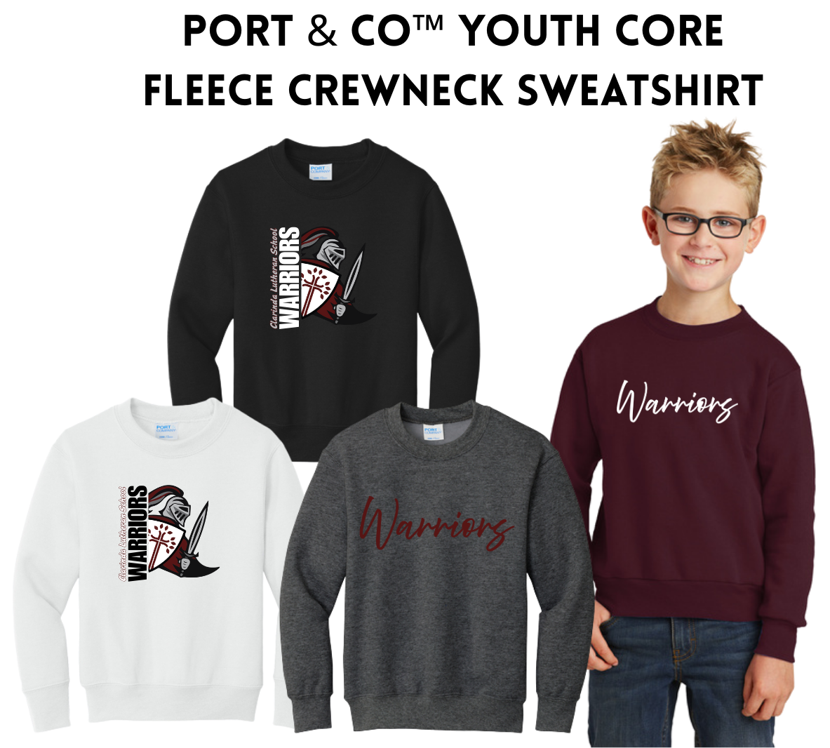 CLS25 Youth Crewneck