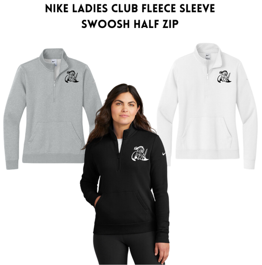 CLS Nike Ladies Dri-FIT 1/2-Zip Cover-Up