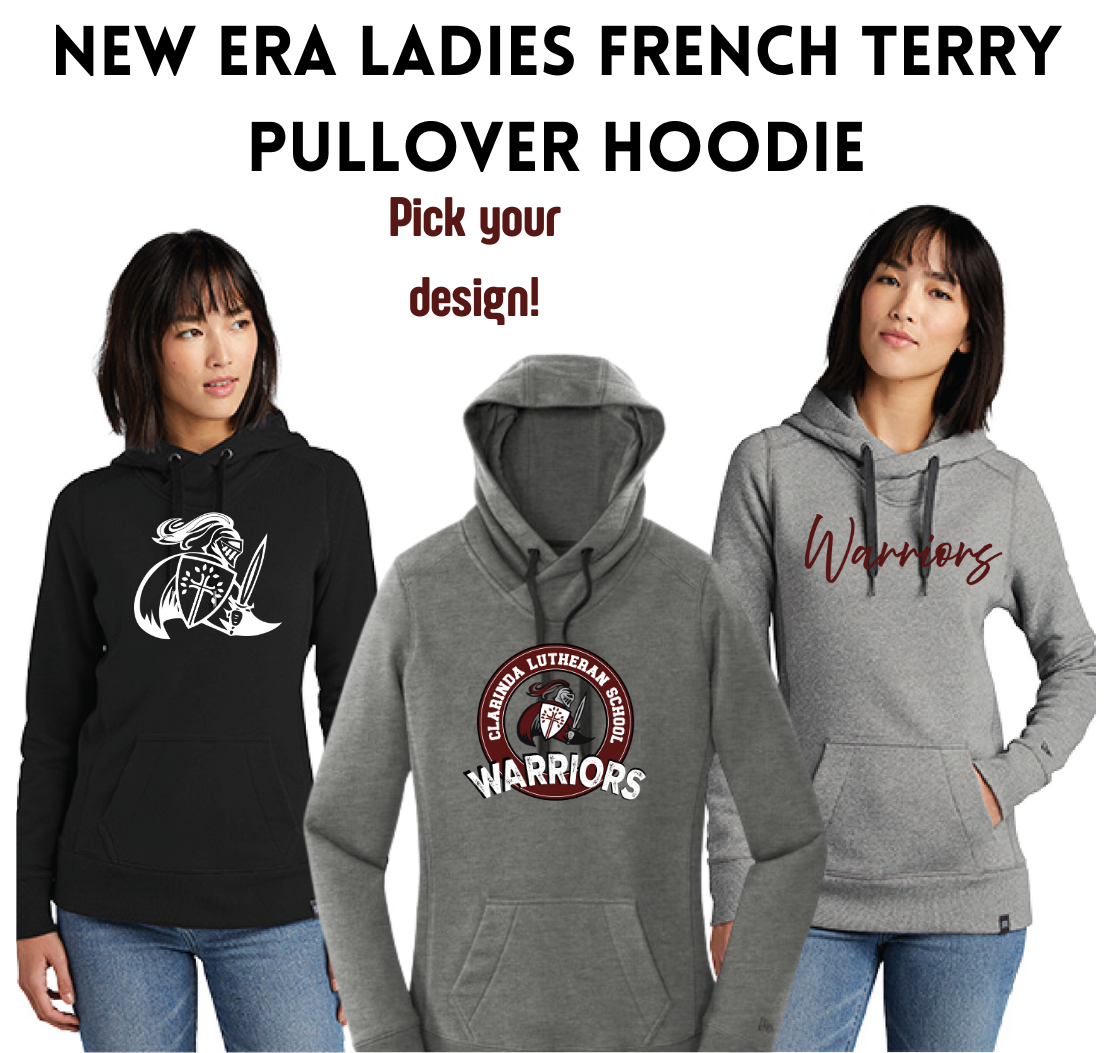 CLS NEW ERA Ladies FRENCH TERRY PULLOVER Hoodie