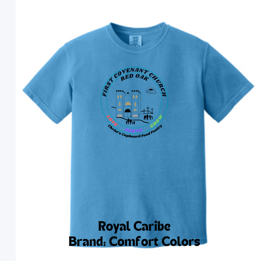 FCC Comfort Colors T-Shirt - Royal Caribe