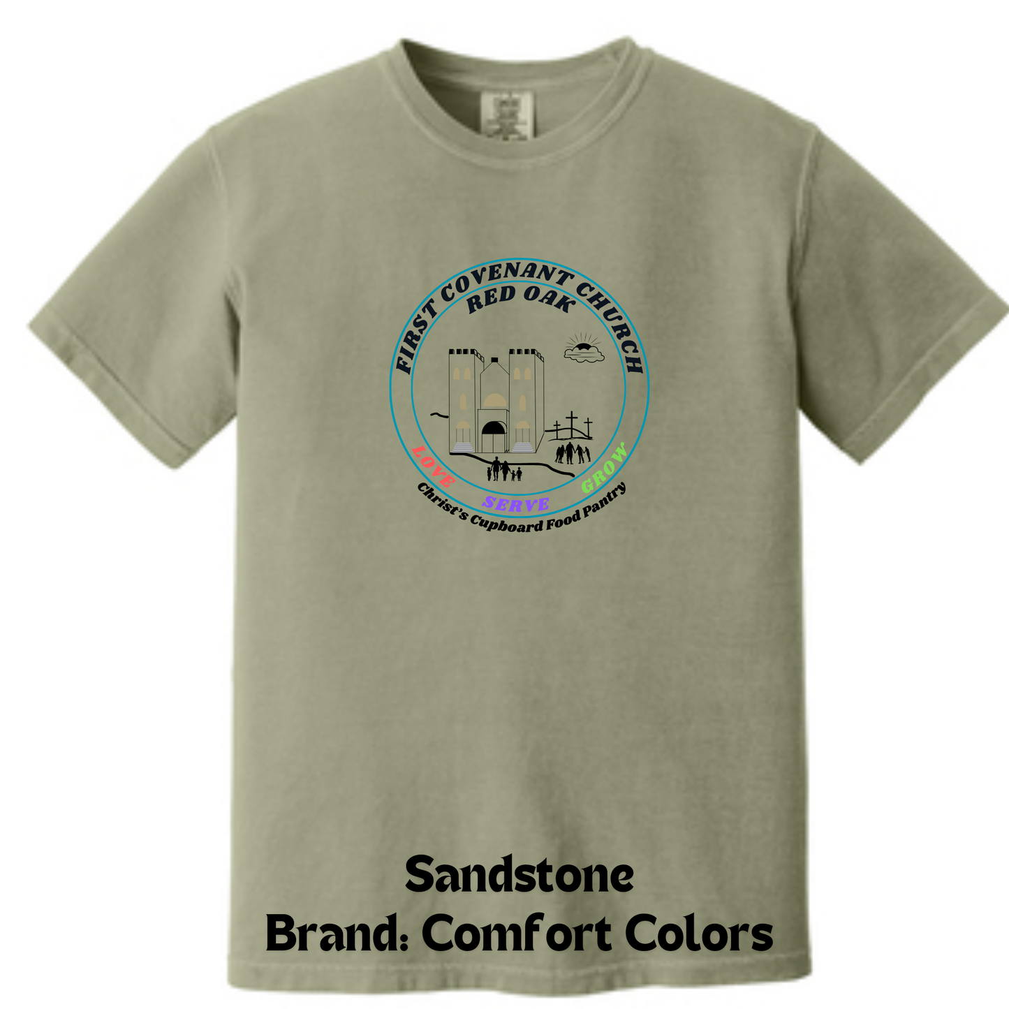 FCC Comfort Colors T-Shirt - Sandstone