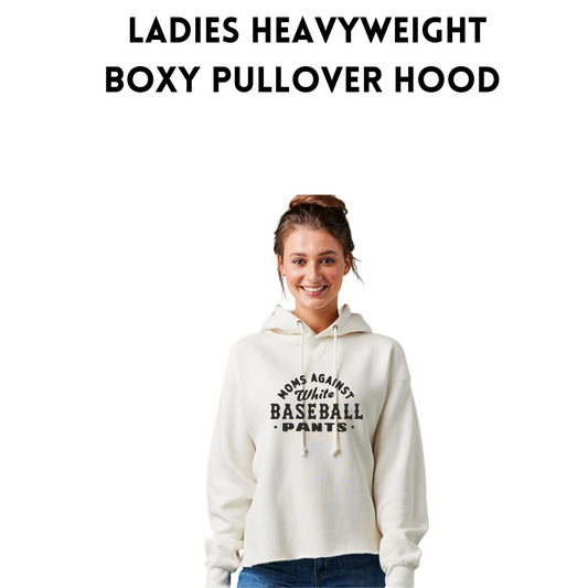 LPB Ladies Heavyweight Boxy Pullover Hood