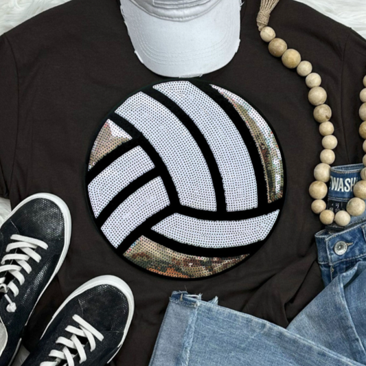 SS Sequins Volleyball Patch