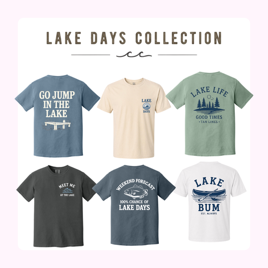 LD 1717 Lake Days Ring Spun T-Shirt