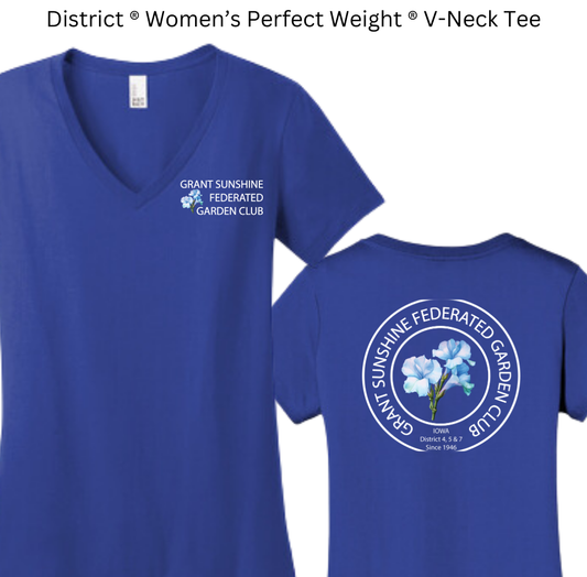 GARDEN District ® Women’s Perfect Weight ® V-Neck Tee