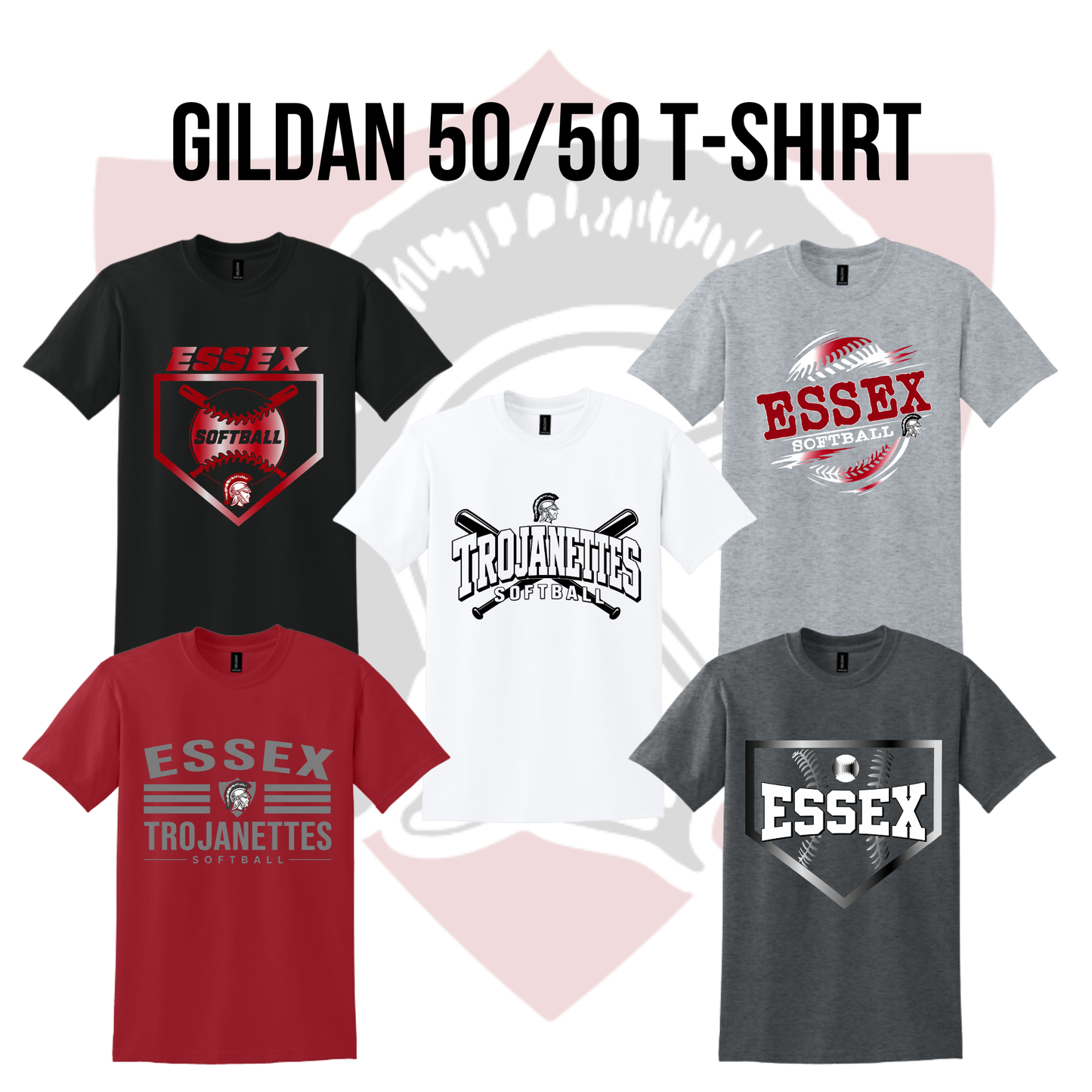ESB 8000 Gildan® DryBlend® 50 Cotton/50 Poly T-Shirt