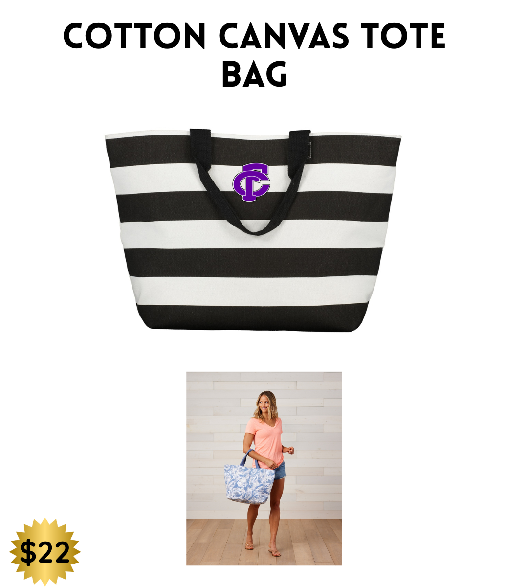 FCP Cotton Canvas Tote Bag