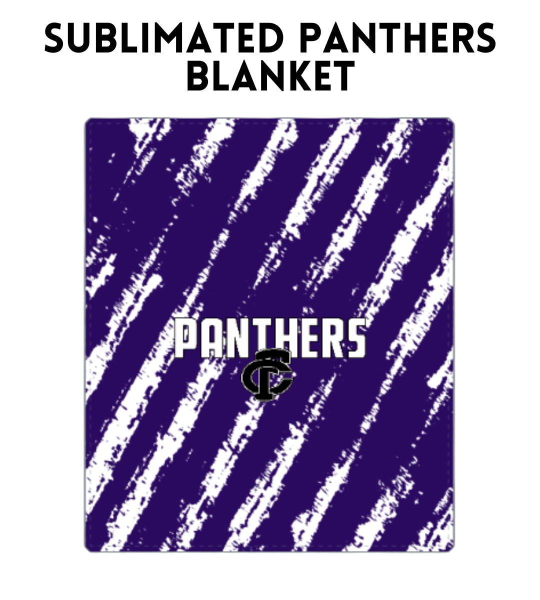 FCP Sublimated Panthers Blanket