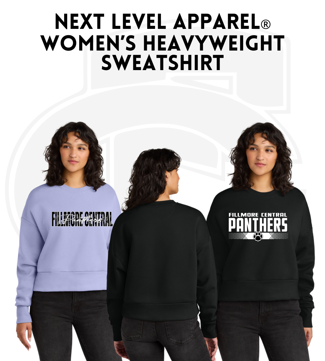 FCP NL9087 Next Level Women’s Heavyweight Sweatshirt
