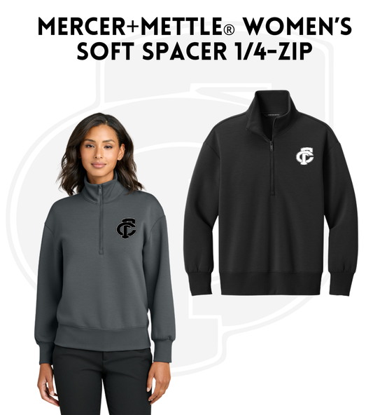 FCP MM3101 Women’s Soft Spacer 1/4-Zip