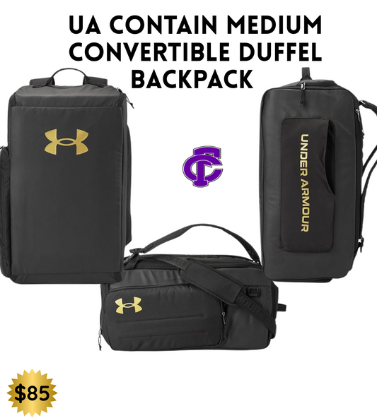 FCP UA Contain Medium Convertible Duffel Backpack