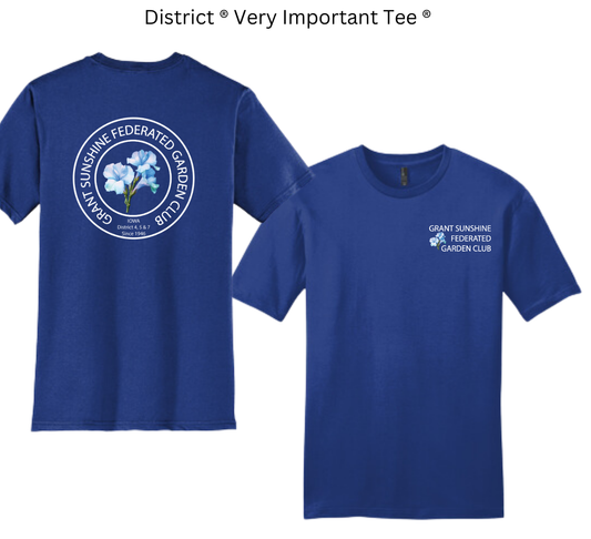 GARDEN District ® Very Important Tee ® (Unisex size)