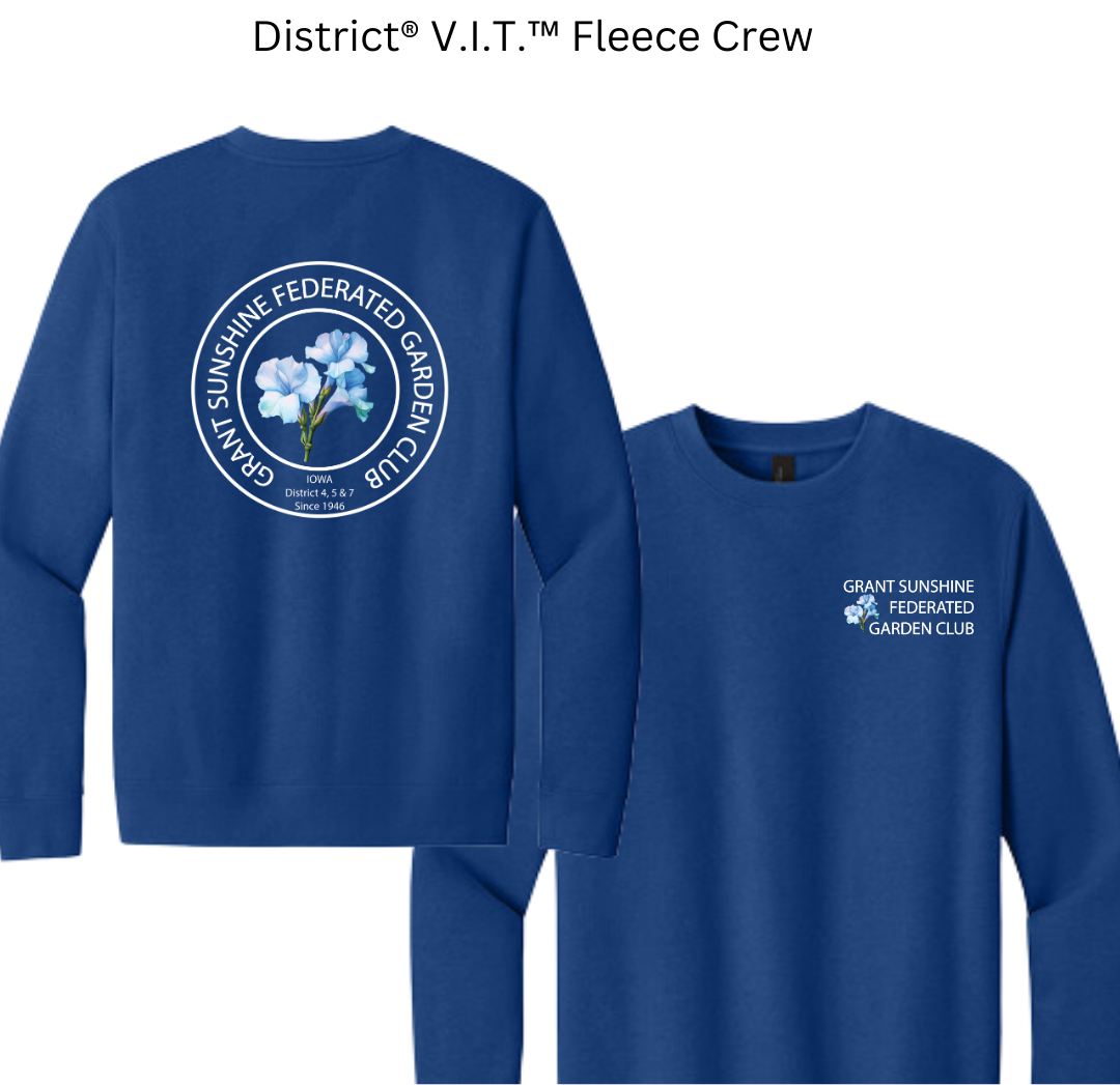 GARDEN District® V.I.T.™ Fleece Crew (Unisex)