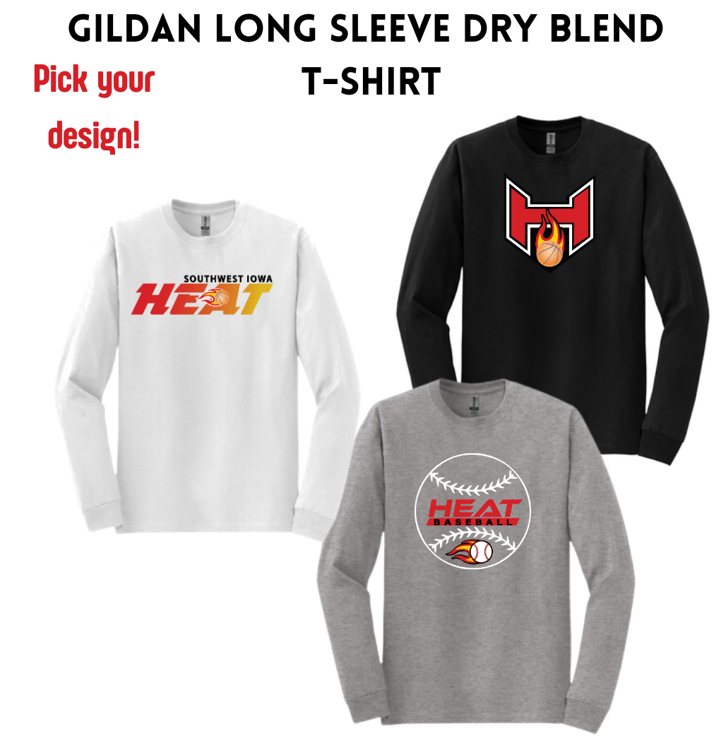 SWIHBB Gildan Long Sleeve Dry Blend  T-Shirt