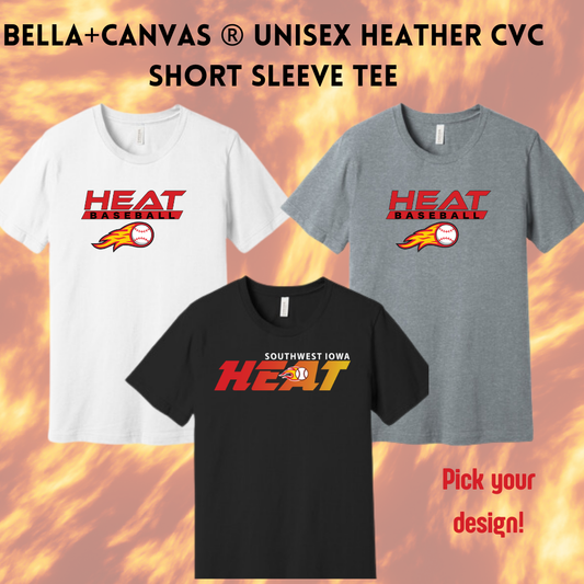 SWIHBB BELLA+CANVAS ® Unisex Heather CVC Short Sleeve Tee