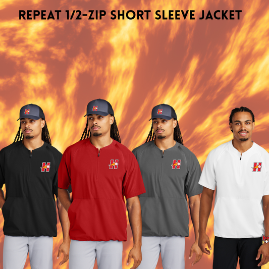 SWIHBB Repeat 1/2-Zip Short Sleeve Jacket