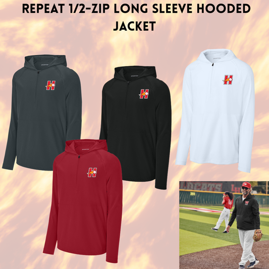 SWIHBB Repeat 1/2-Zip Long Sleeve Jacket