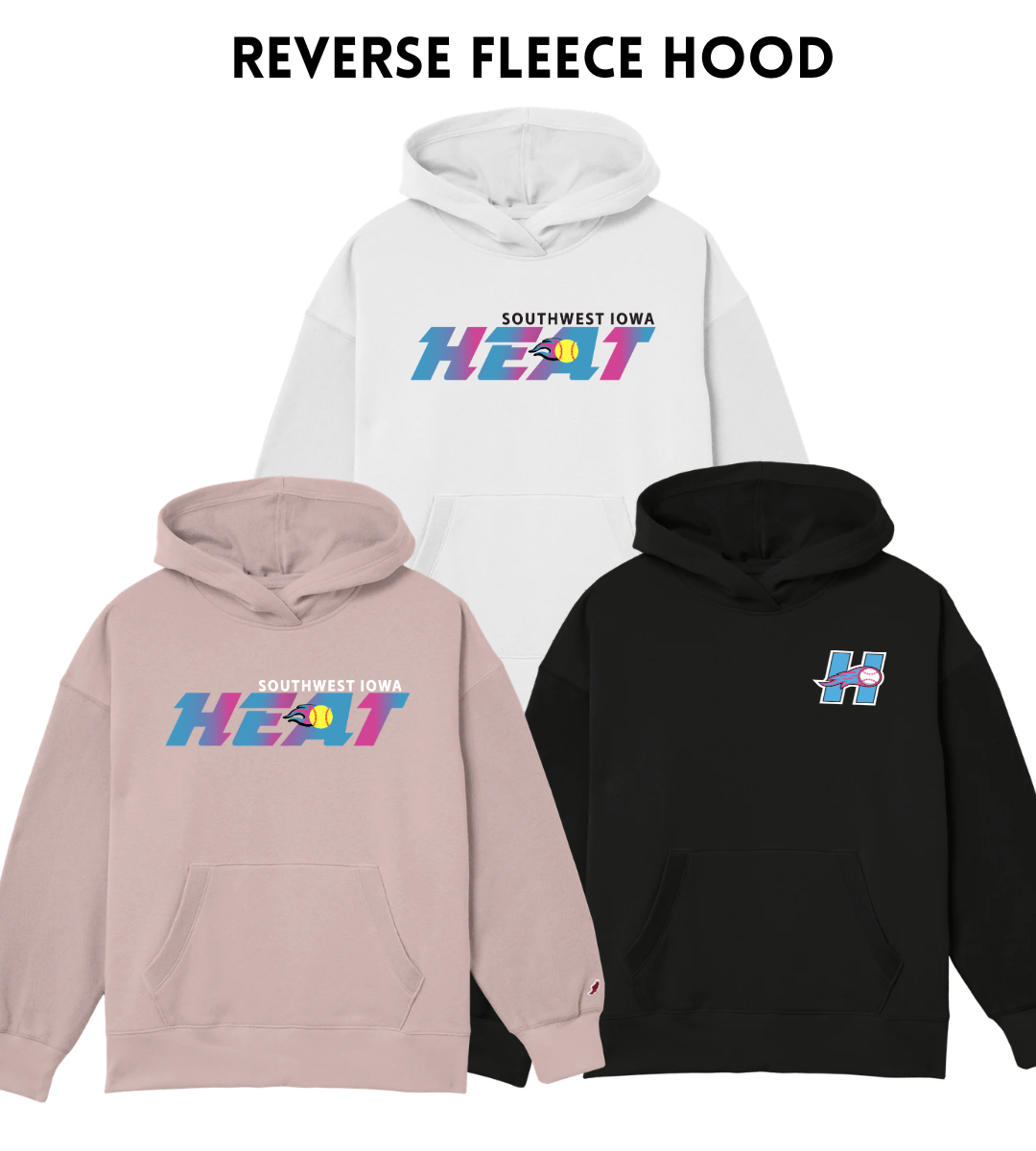 SWIHS Ladies Reverse Fleece Hood