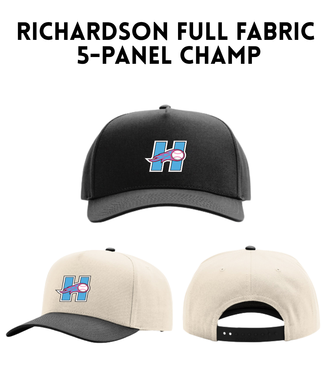 SWIHS 323FPC Richardson Full Fabric 5-Panel Champ