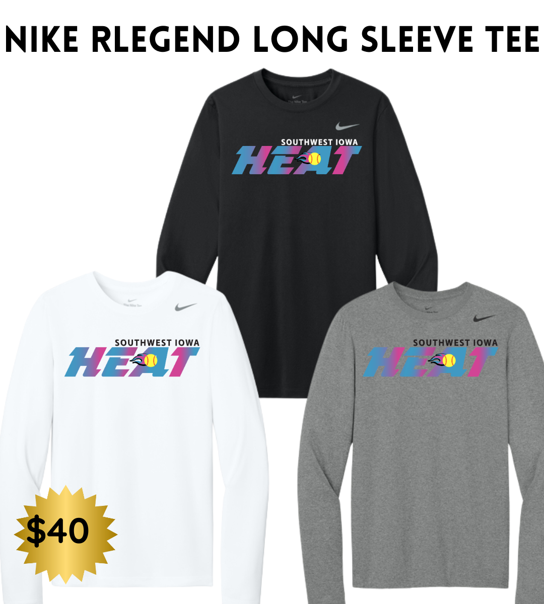 SWIHS Nike rLegend Long Sleeve Tee