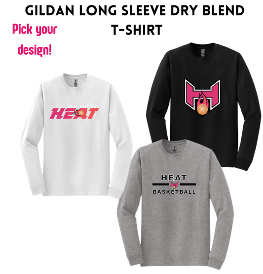 SWIHB Gildan Long Sleeve Dry Blend  T-Shirt