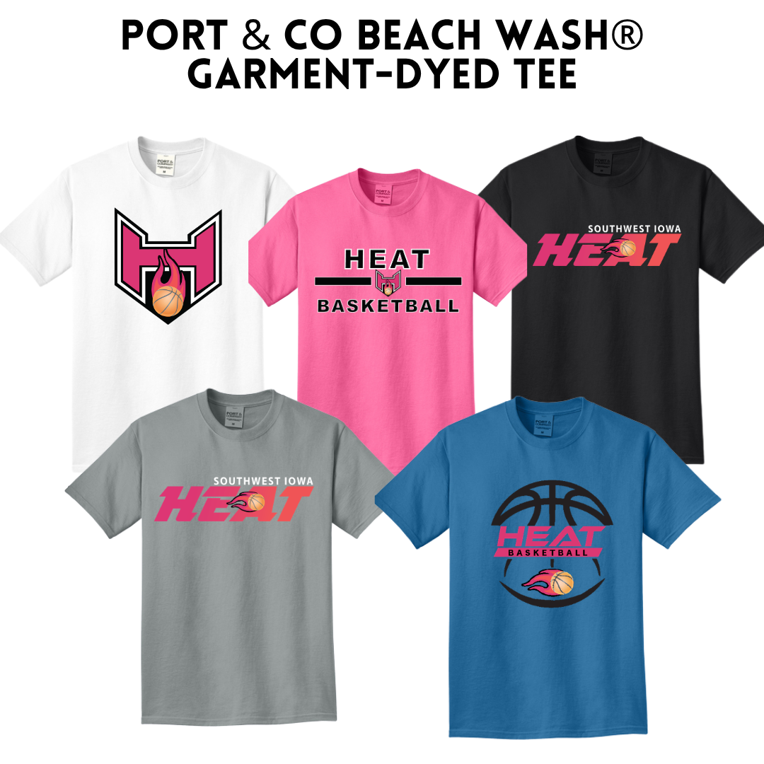 SWIHB PC099 Port & Co™ Beach Wash® Garment-Dyed Tee