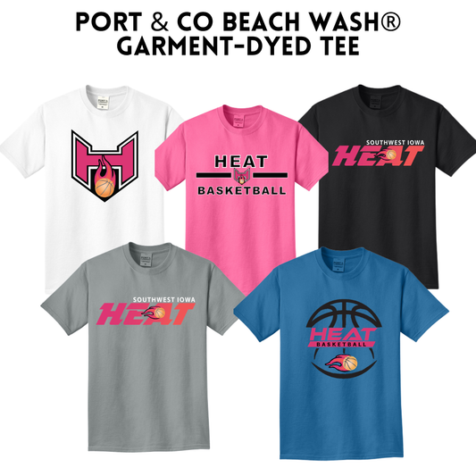 SWIHB PC099 Port & Co™ Beach Wash® Garment-Dyed Tee