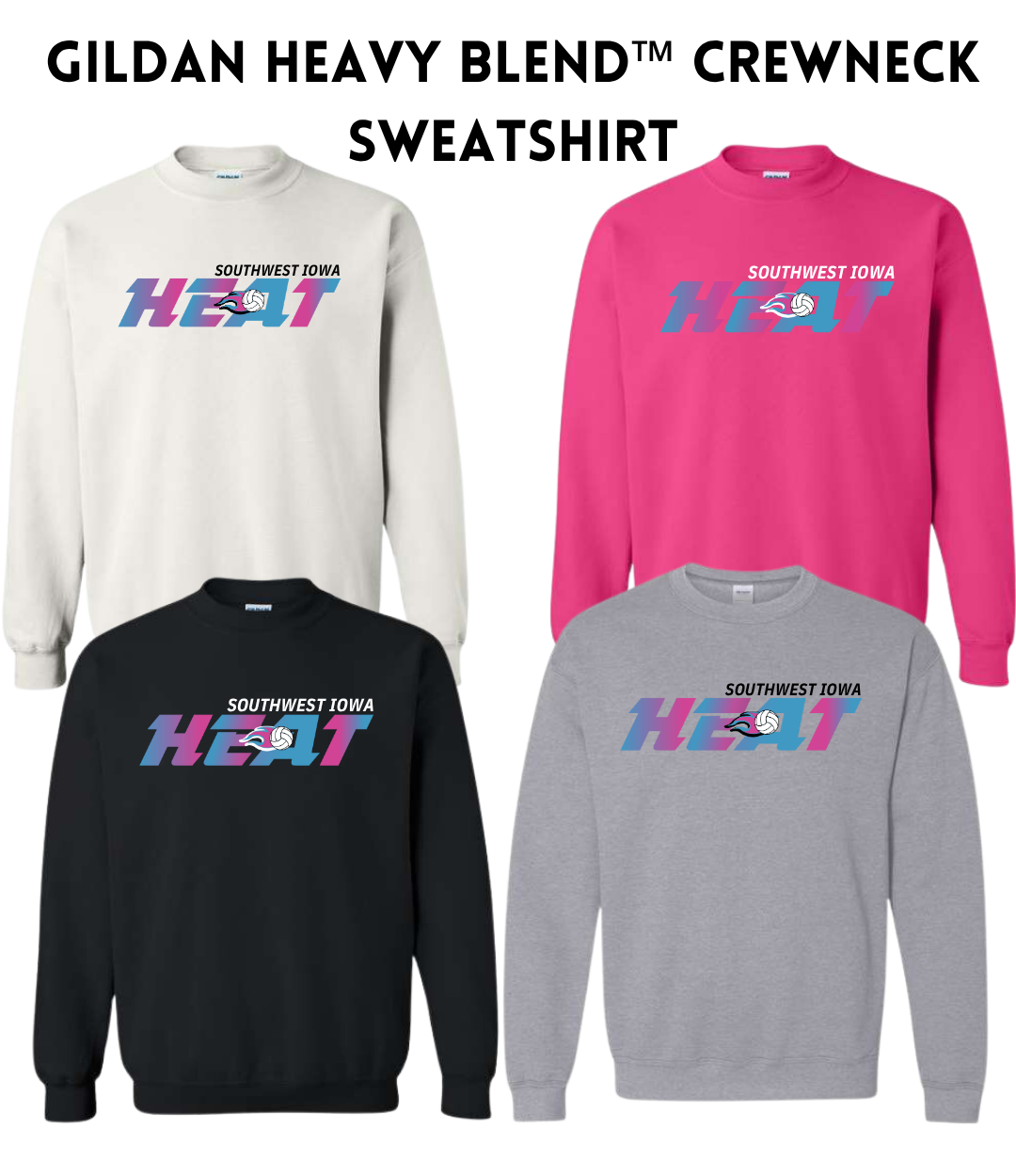 SWIHVB Gildan Heavy Blend™ Crewneck Sweatshirt Youth AND Adult